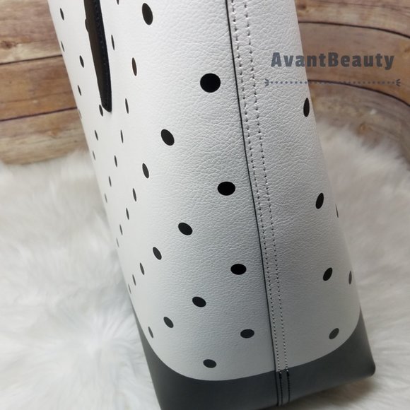 Disney x kate spade new york minnie mouse tote bag Polka Dot Coin Purse Black - Picture 7 of 16